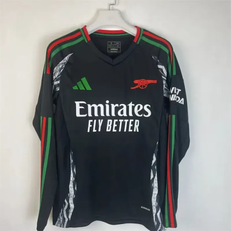 24/25 Arsenal Away Jersey  Football Long sleeve1:1 Quality Thai
