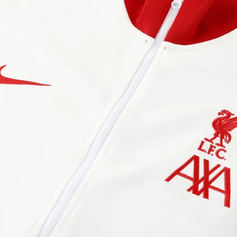 24-25 Liverpool Anthem Home Jacket White