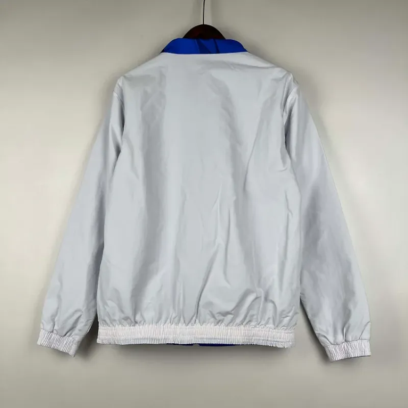 2023/2024 Al-Nassr Reversible WindbreakerWhite-BlueSoccer Jersey 1:1 Thai Quality