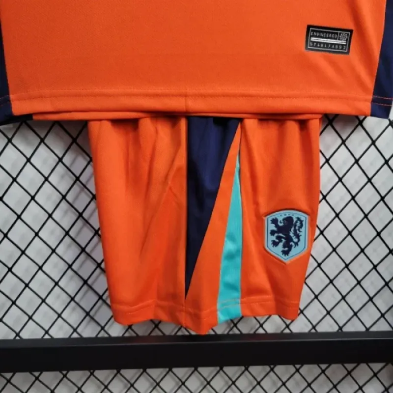 2023 Netherlands Home Football Shirt 1:1 Thai Quality Kids Size
