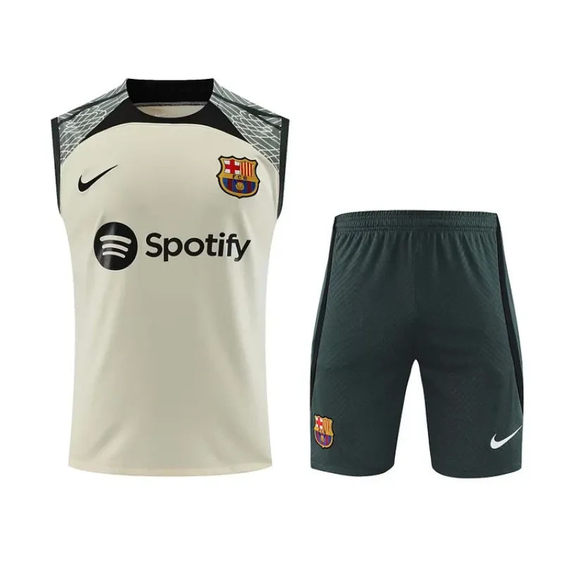 2023/2024 Barcelona Sleeveless Training Wear  Football Shirt 1:1 Thai Quality