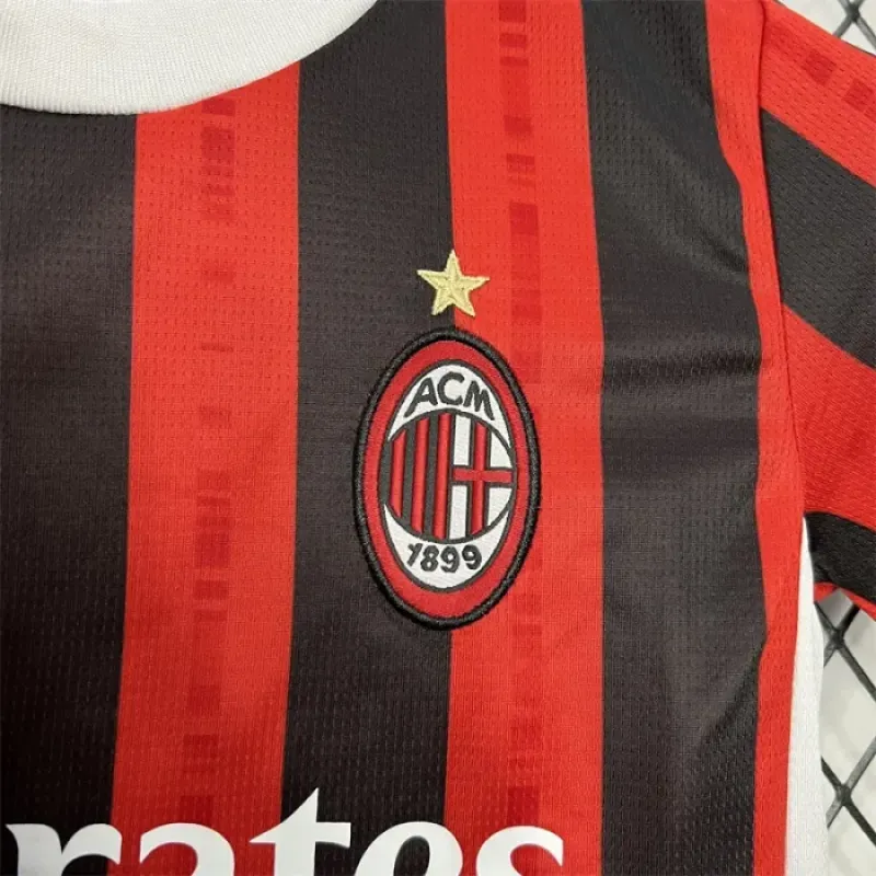 Kids AC Milan Home Jersey 24/25 Football Kit