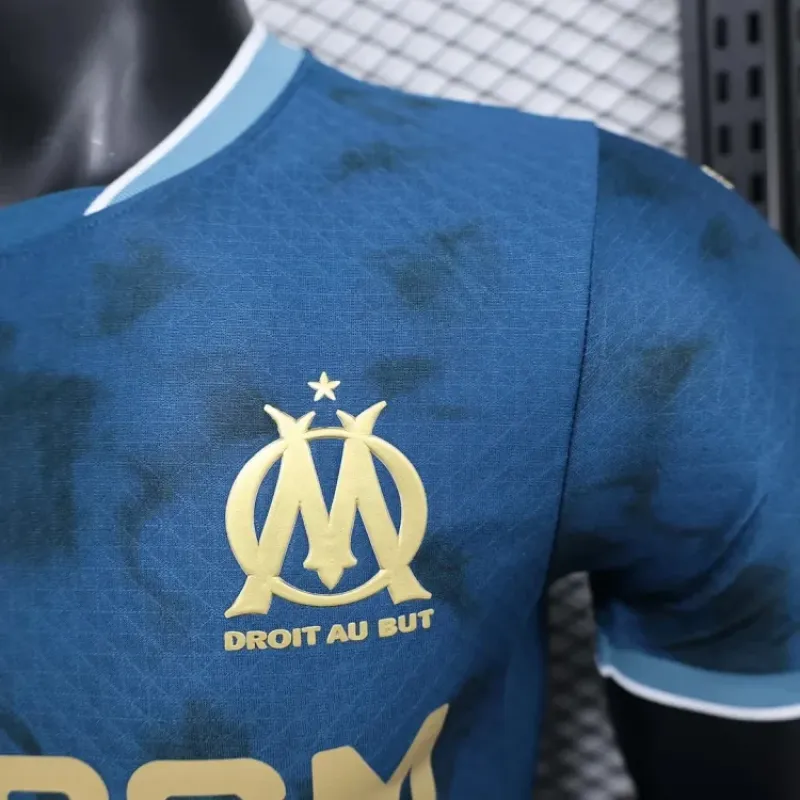 2023/2024 Player Version Olympique de Marseille Away Football Jersey