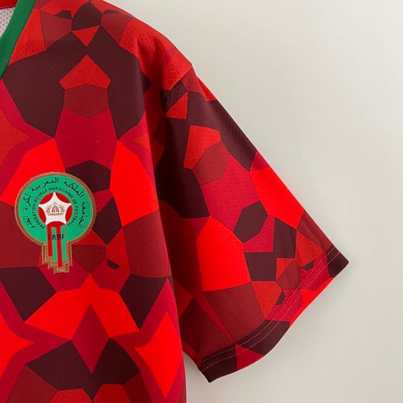 2023/2024 Morocco National Team Home Football Shirt 1:1 Thai Quality