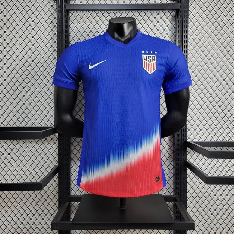 Player USA Away Kit 24/25 Copa America 2024 Football Jersey