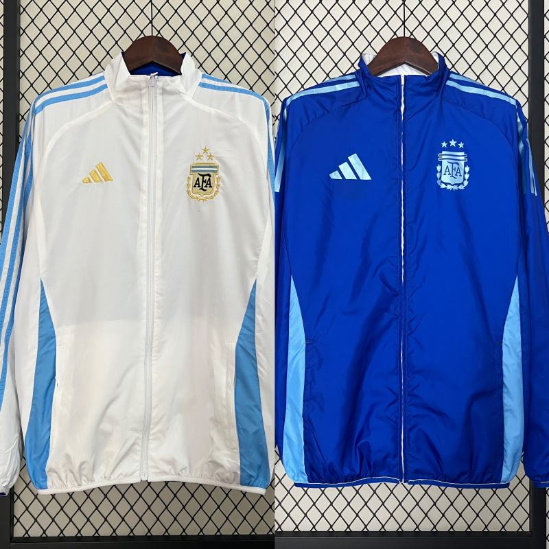 2024 Argentina Reversible Windbreaker Football Shirt