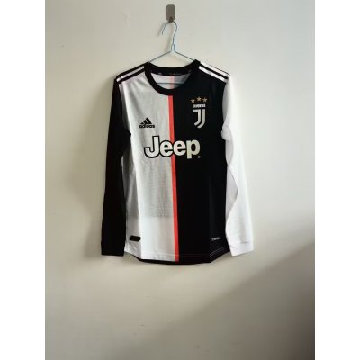 2019/2020 Retro Player Version Long Sleeve Juventus Home Football Shirt 1:1 Thai Quality