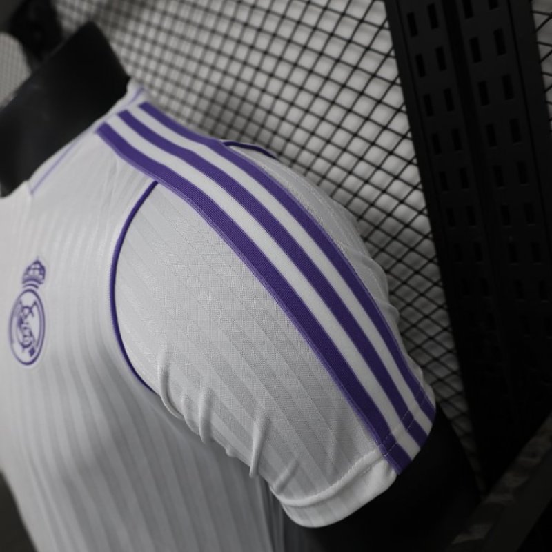 Player Version Real Madrid 2025 Retro Football Jersey