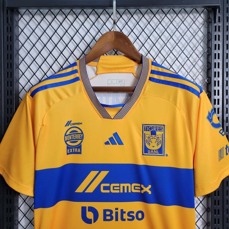 2023/2024 Tigres Home Football Shirt 1:1 Thai Quality