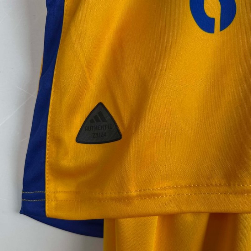 2023/2024 Tigres Home Football Shirt Kids Size