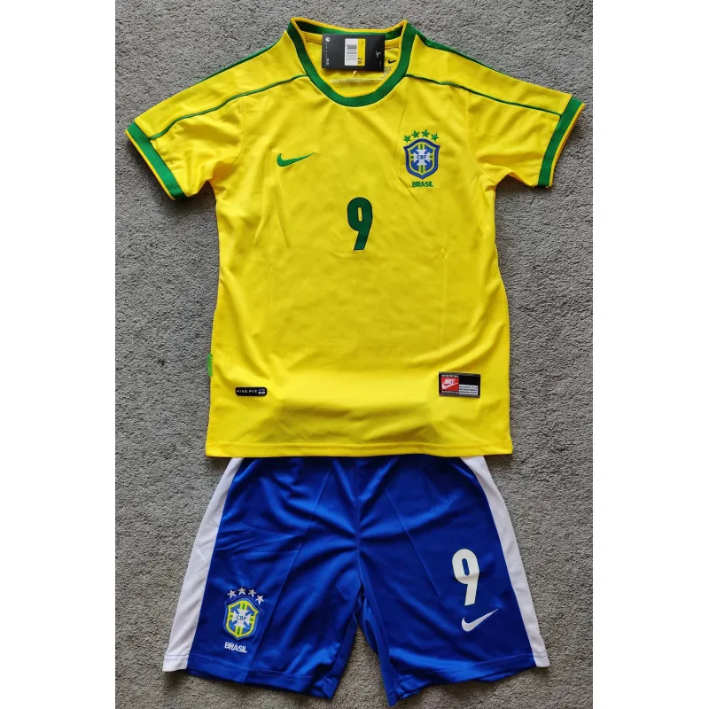 2024 Brazil Home Football Shirt 1:1 Thai Quality Kids Size