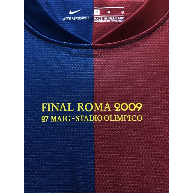 2008/2009 Retro Barcelona Football Shirt Home Champions League 1:1 Thai Quality