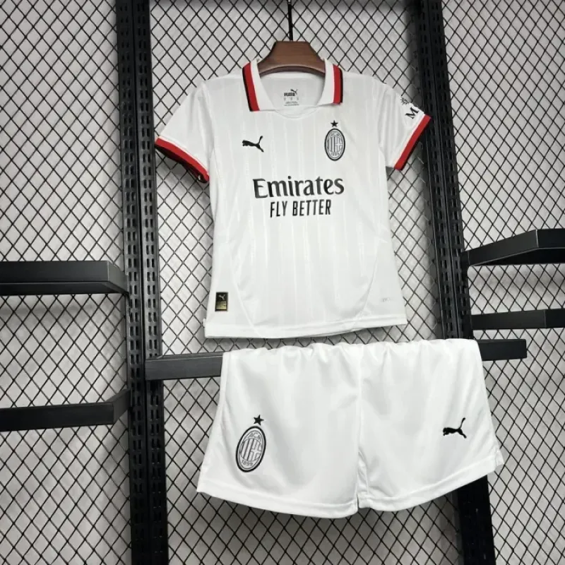 Kids AC Milan Away Jersey 24/25 Football Kit