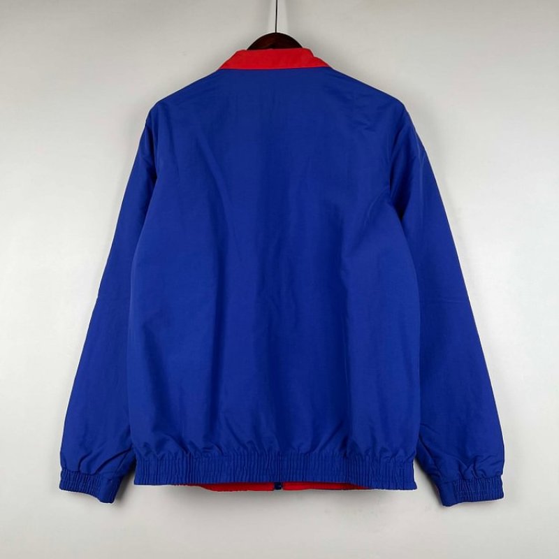 2023/2024 Tigres Reversible WindbreakerBlue-redSoccer Jersey 1:1 Thai Quality