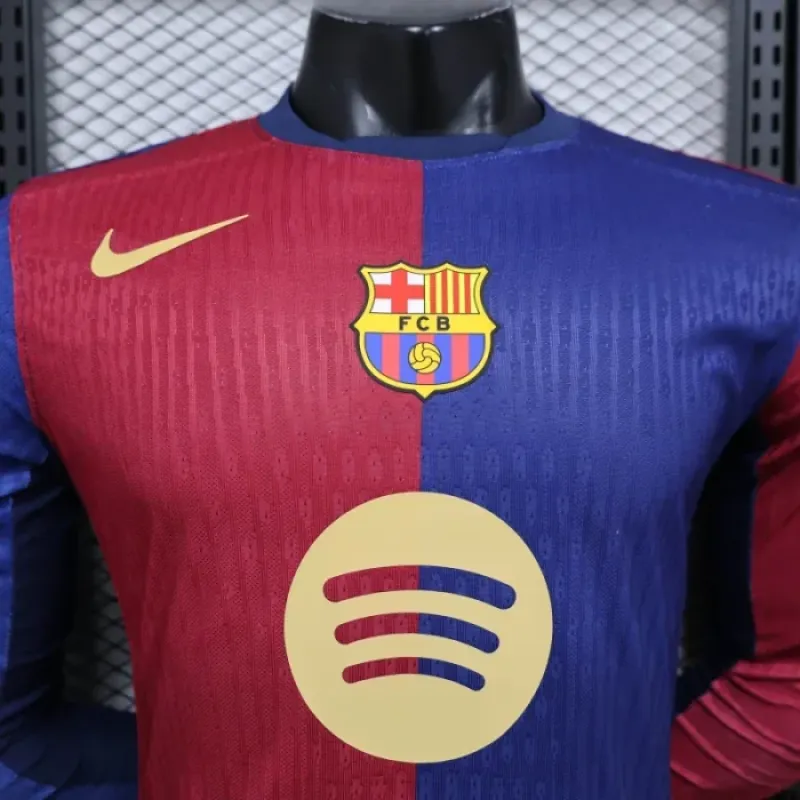 Player Version Barcelona Home Kit 24/25 Football Jersey