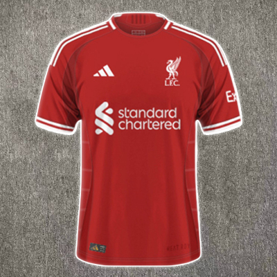Liverpool 25/26 Home Football Shirt