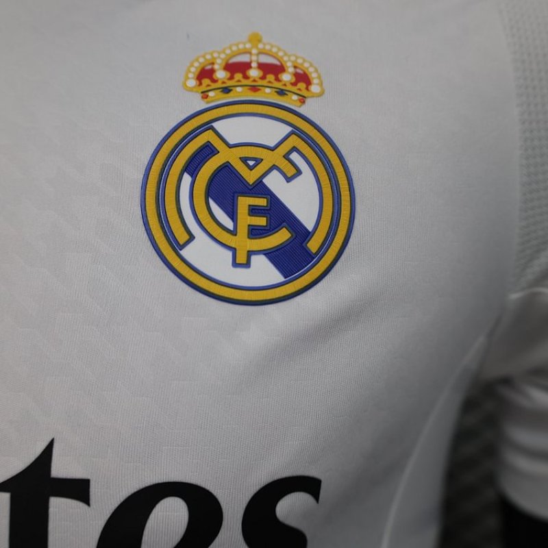 2024/2025 Player Version Real Madrid Home Football Shirt 1:1 Thai Quality