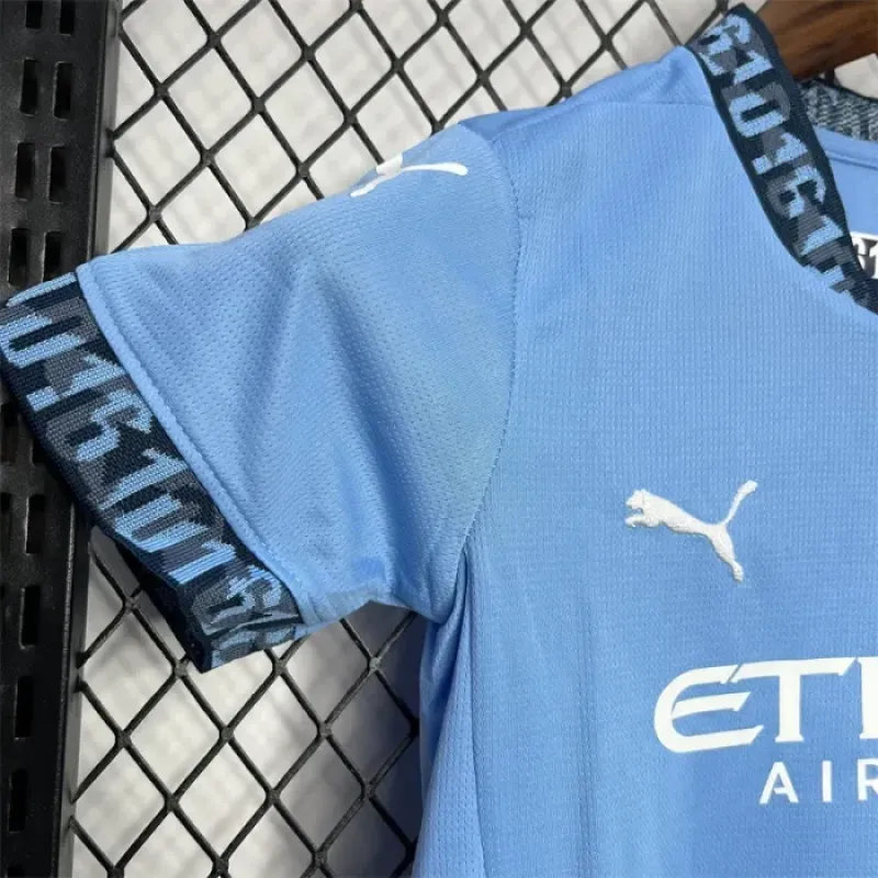 2023/2024 Manchester City Special Edition Grey Football Shirt 1:1 Thai Quality Kids Size