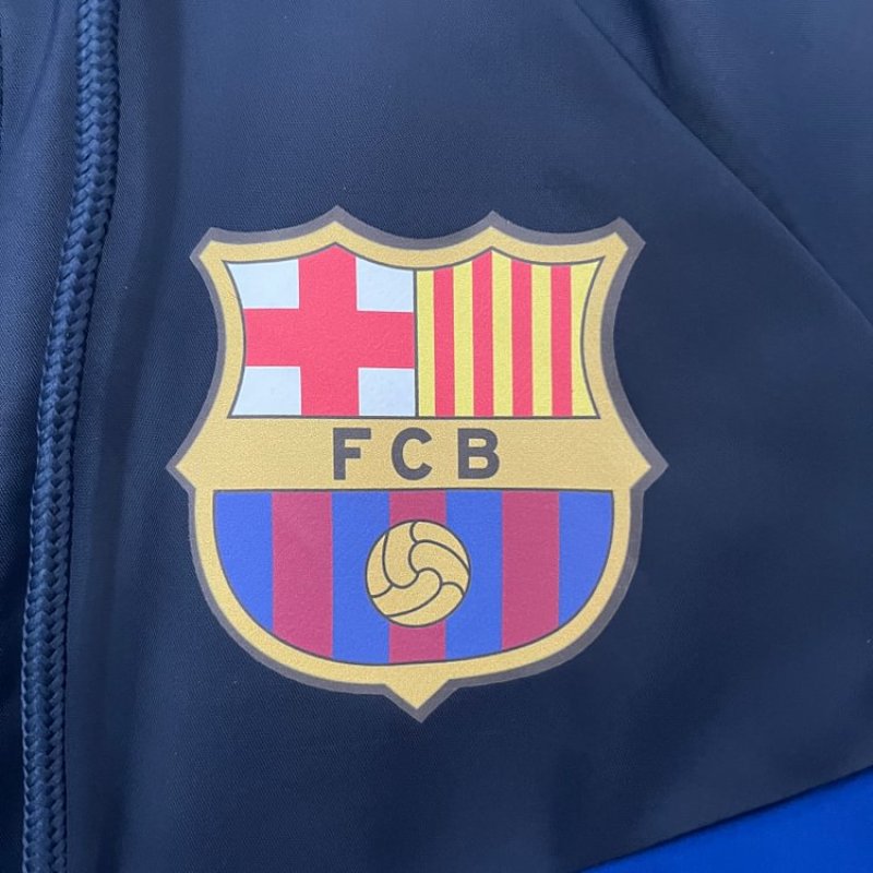 24/25 Barcelona Reversible Windbreaker Football Shirt