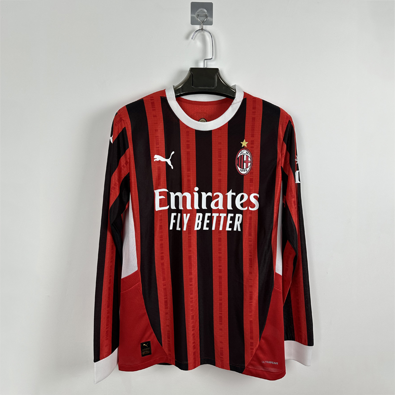 AC Milan 24/25 Home Long Sleeve Shirt