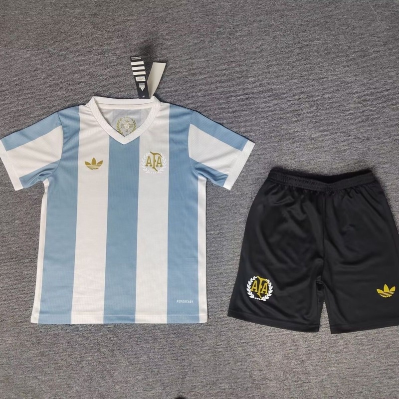 Kids Argentina 50th Anniversary Football Kit