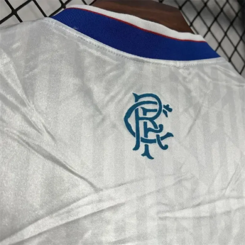 Retro Rangers Away Kit 1990 1992 Football Jersey
