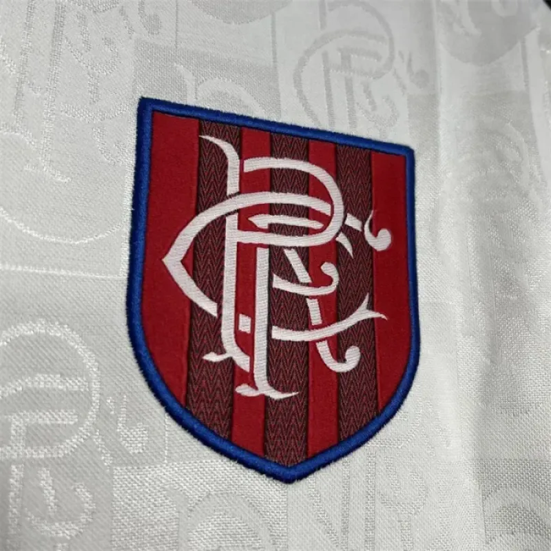 Retro Rangers Away Kit 1996 1997 Football Jersey