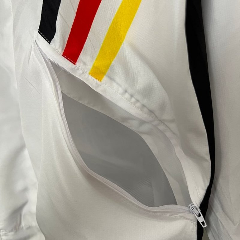 2024 Germany Windbreaker Football Shirt White