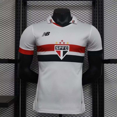 2024/2025 Player Version São Paulo Home Jersey 1:1 Thai Quality