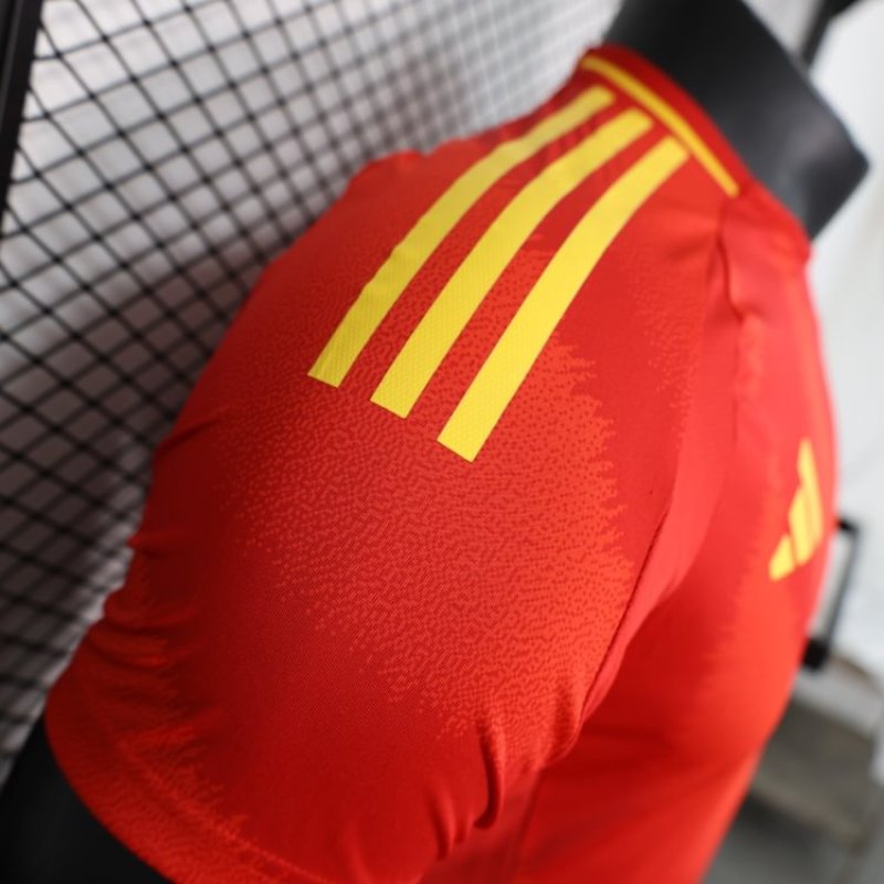Player Spain Home Kit 24/25 Euro Cup 2024 Football Jersey