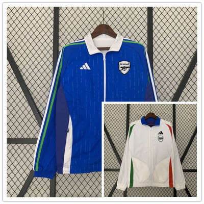 2024-2025 Arsenal Trench Coat Reversible Jersey 1:1 Thai Quality