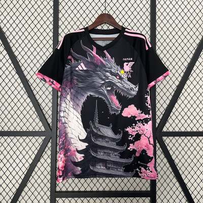 2024 Japan Pink Chinese dragon Special Edition Soccer Jersey