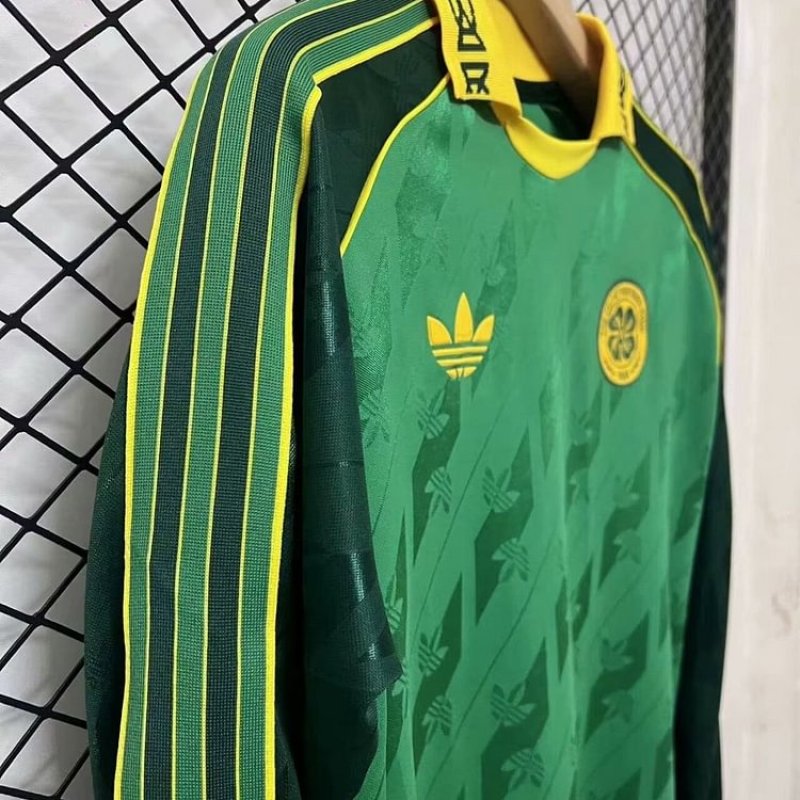 Celtic 24/25 Retro Long Sleeve Jersey