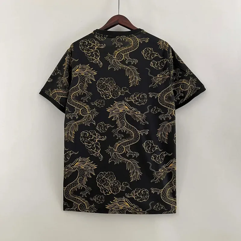 2023/2024 Real Madrid Special Edition Gold Dragon Football Shirt1:1 Thai Quality