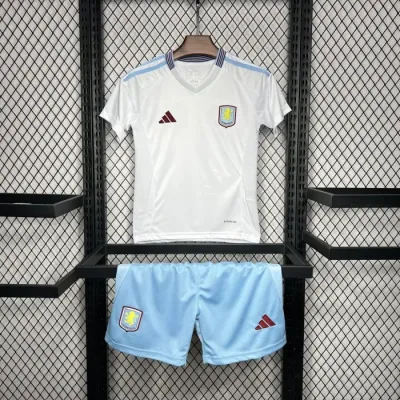 Kids Aston Villa Away Kit 24/25 Football Jersey