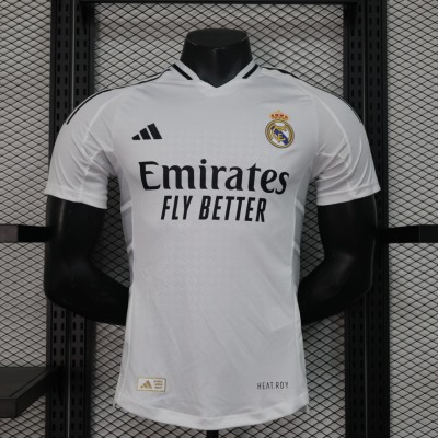 2024/2025 Player Version Real Madrid Home Football Shirt 1:1 Thai Quality