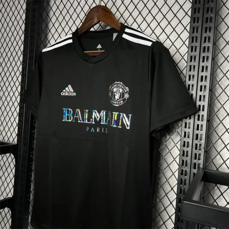 Manchester United Balmain Co-Branded Jersey 24/25 Football Shirt