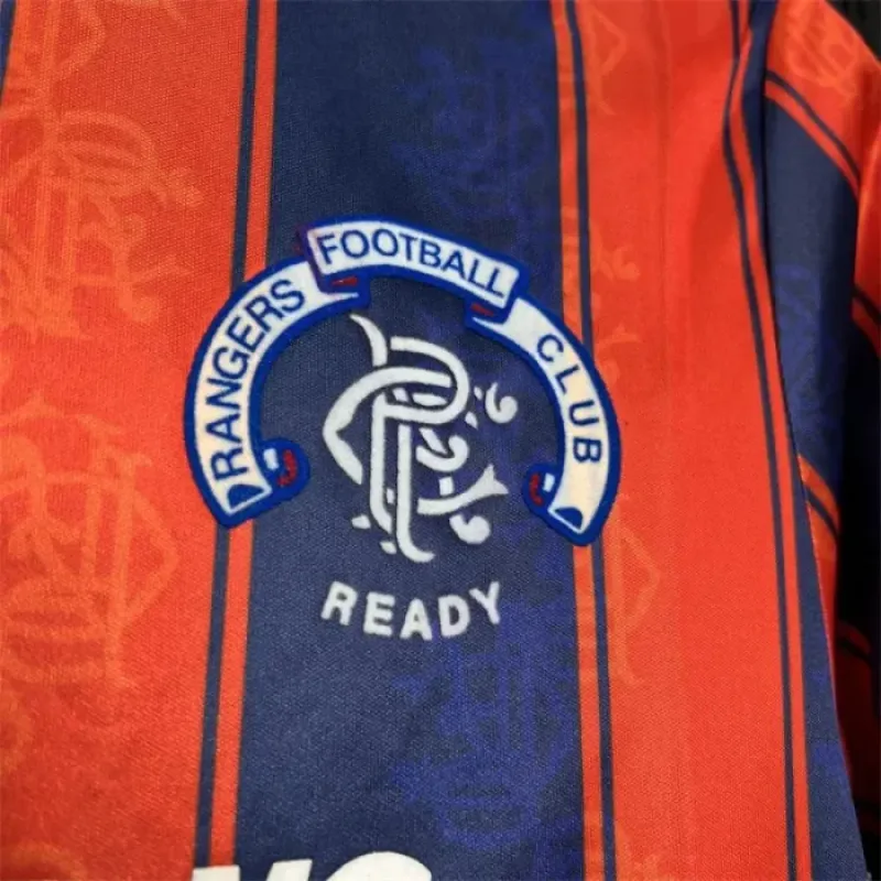 Retro Rangers Away Kit 1993 1994 Football Jersey