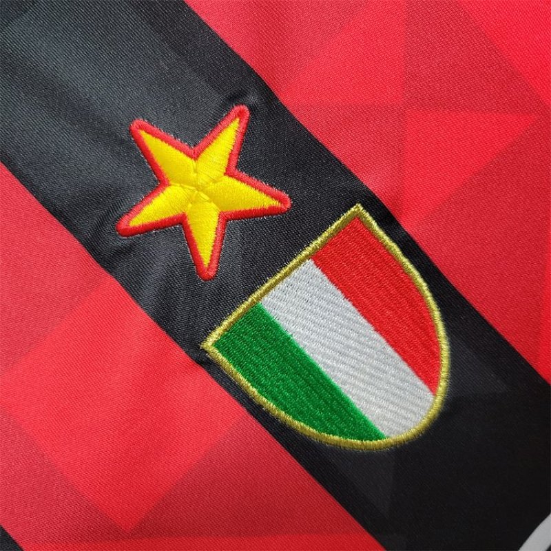 1993/1994 Retro AC Milan Home Football Shirt 1:1 Thai Quality