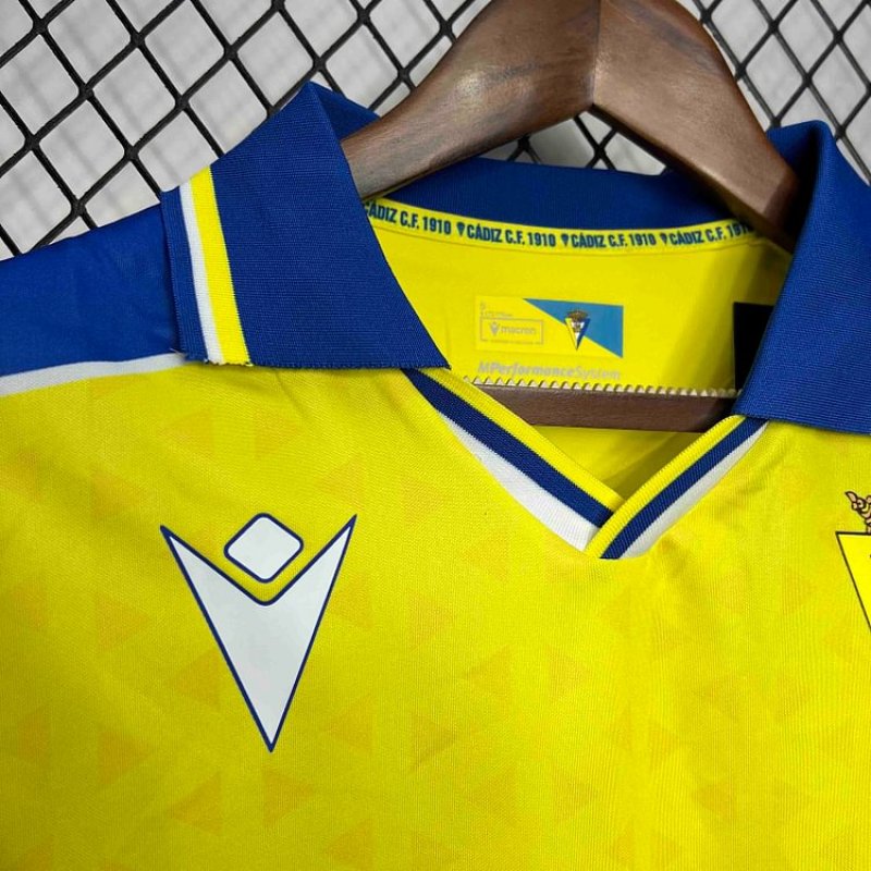 24/25 Cádiz Home Football Shirt 1:1 Thai Quality