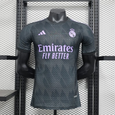 2024-2025 Real Madrid Special Edition Player Edition Black Jersey 1:1 Thailand Quality