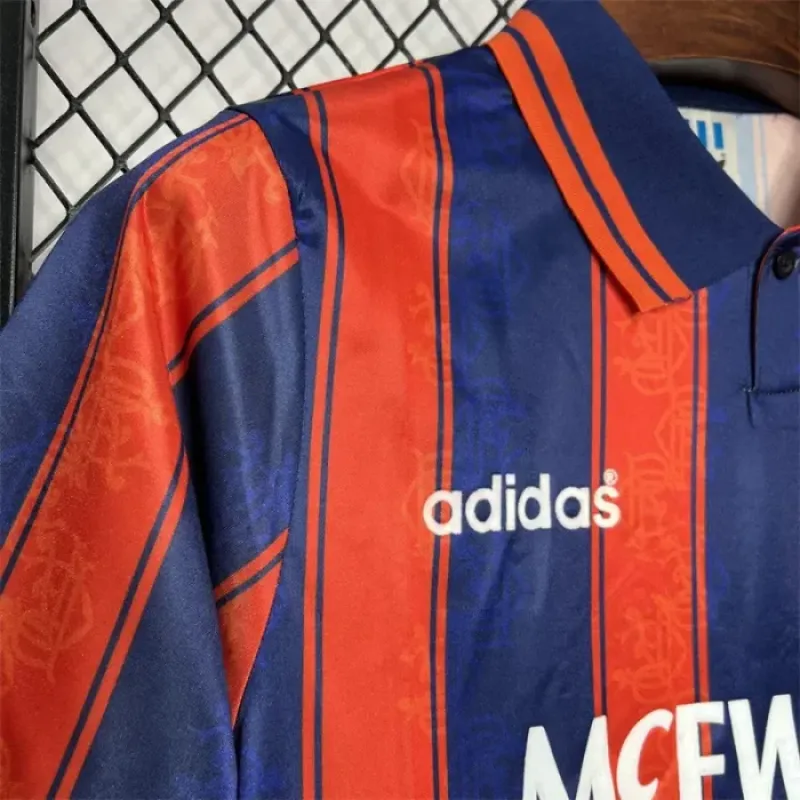 Retro Rangers Away Kit 1993 1994 Football Jersey