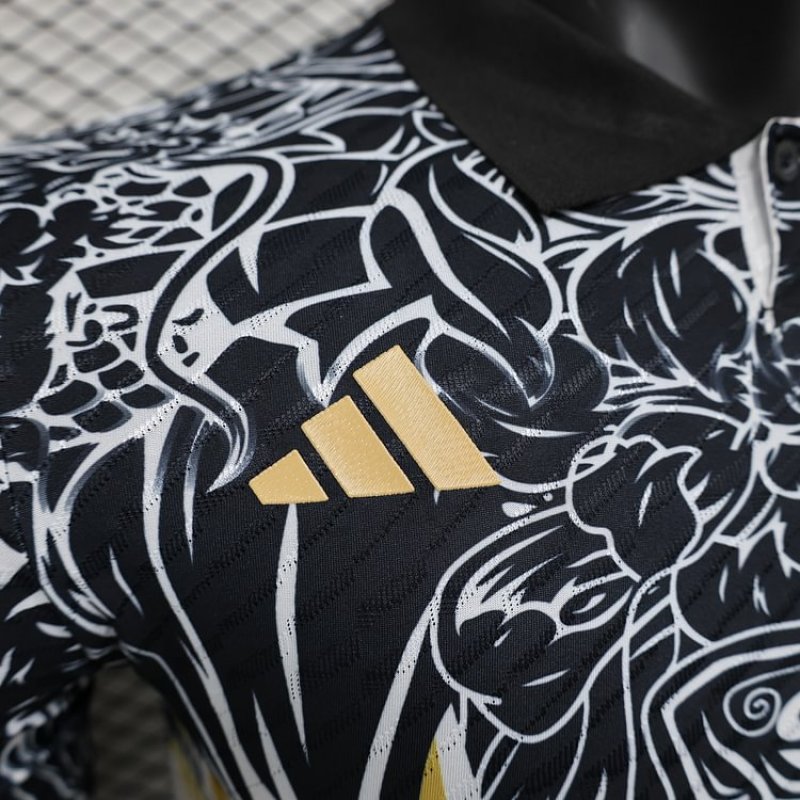 2024-2025 Real Madrid Special Edition Player Edition Black Jersey 1:1 Thailand Quality