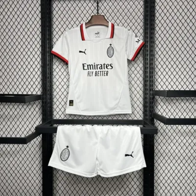 Kids AC Milan Away Jersey 24/25 Football Kit