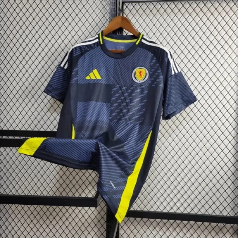 2023 Scotland 150th Anniversary Edition Navy Blue Football Shirt