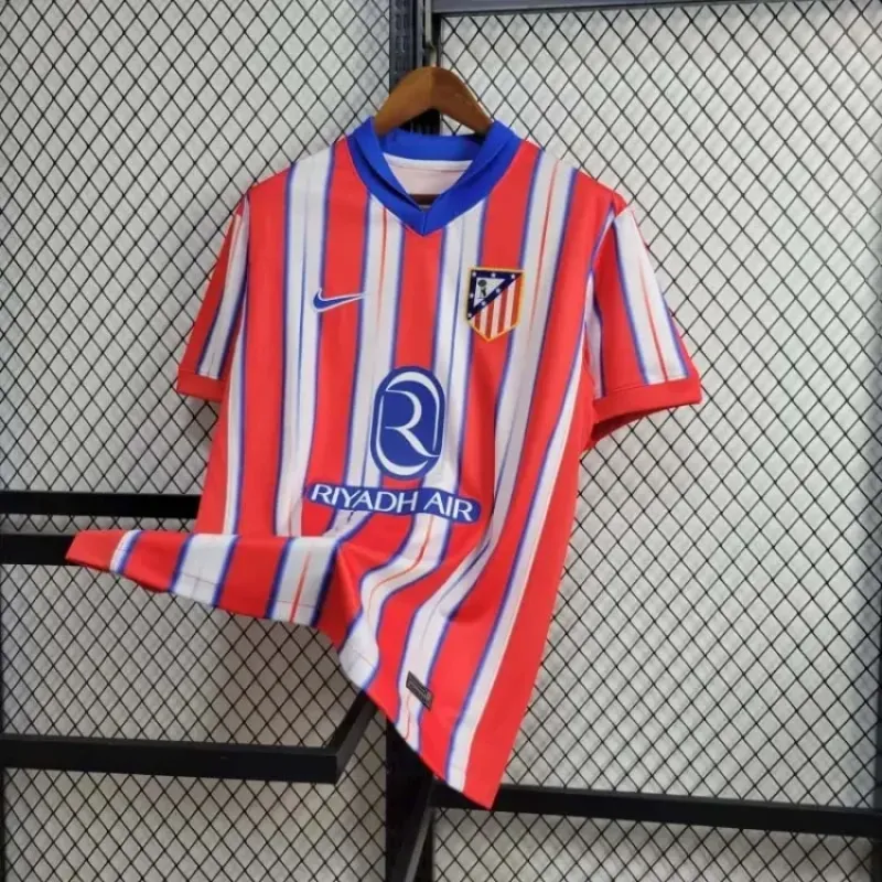 24/25 Atletico Madrid Home Soccer Jersey