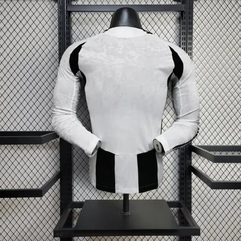 2024/2025  Player Version long sleeve Juventus home football jersey