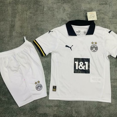 Kids Dortmund 24/25 Third Football Jersey Kit