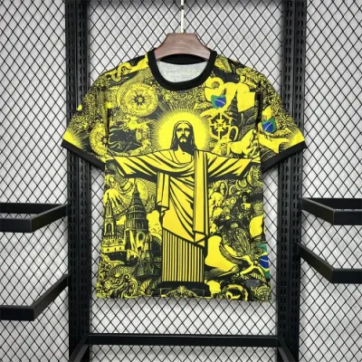 Brazil 24/25 Jesus Special Edition Jersey (Yellow)