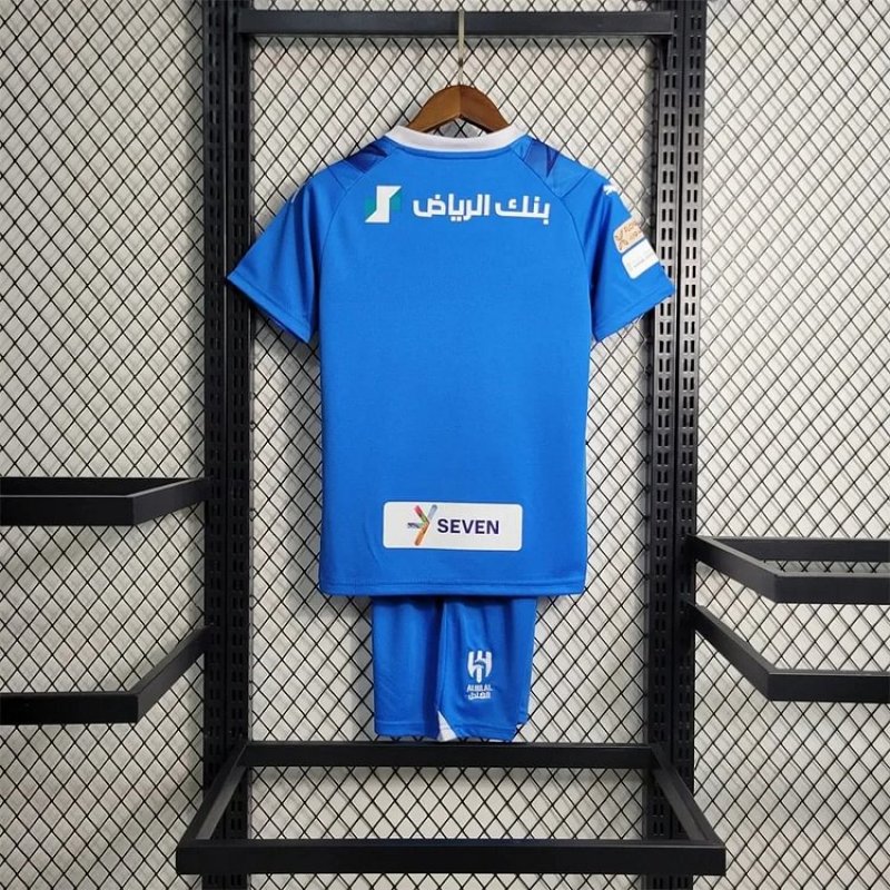 2023/2024 Al-Hilal SFC Home Football Shirt Kids Size